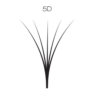 BDC Silk 5D-Lashes C-Curl 0,07 14mm
