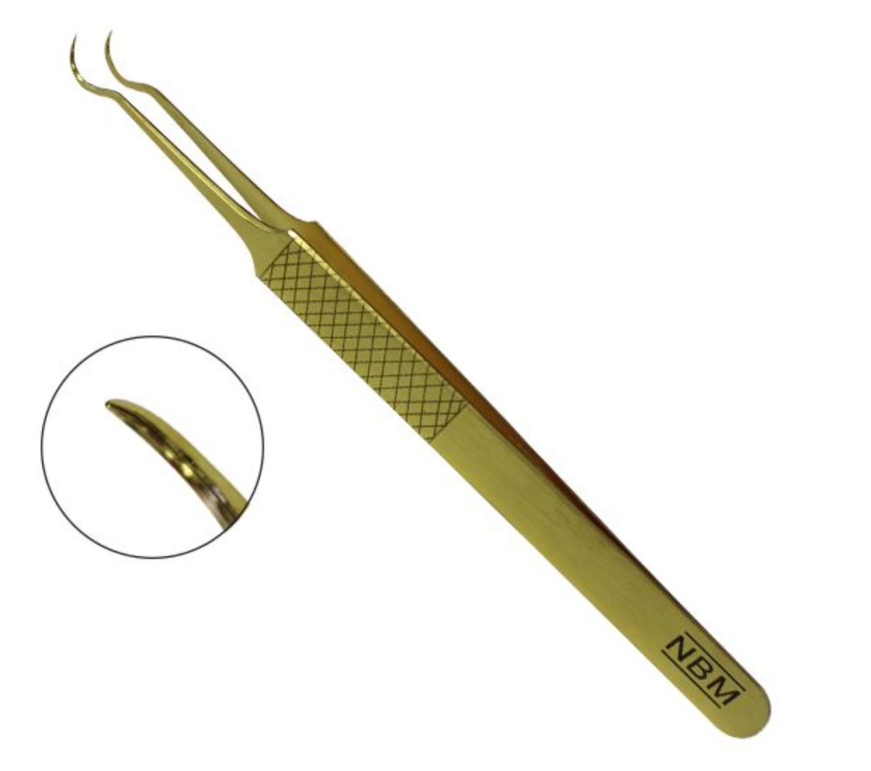 BDC golden tweezer half moon