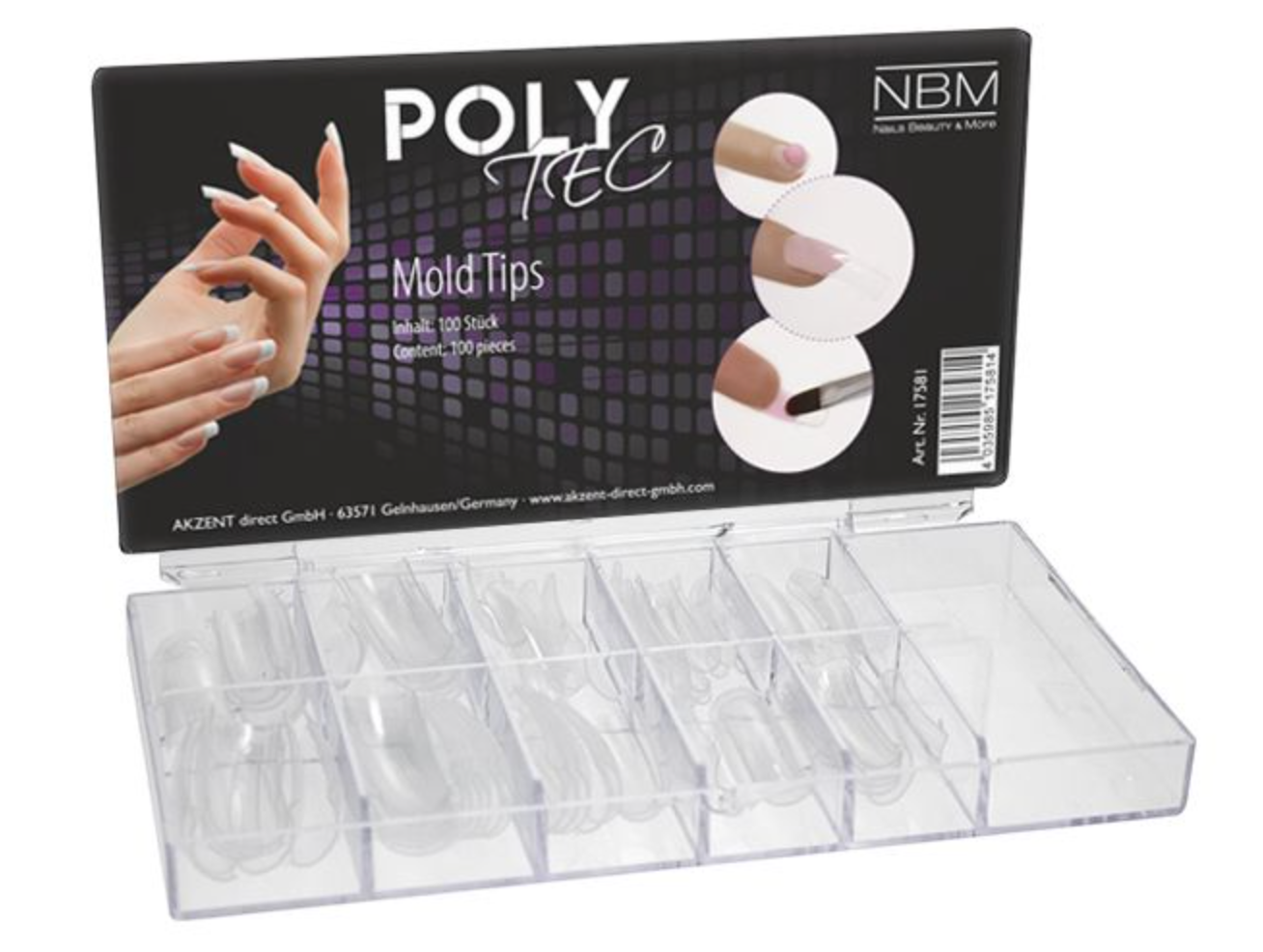 Poly gel forme