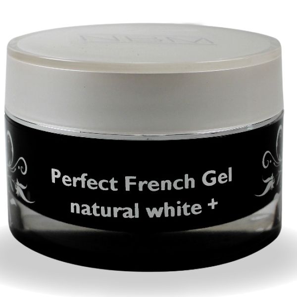 Perfekt French gel Naturlig hvid
